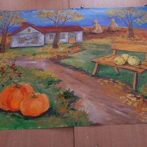 Конкурс рисунков и поделок из природного материала – октябрь 2021г